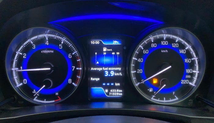 2017 Maruti Baleno ALPHA PETROL 1.2, Petrol, Manual, 71,939 km, Odometer Image