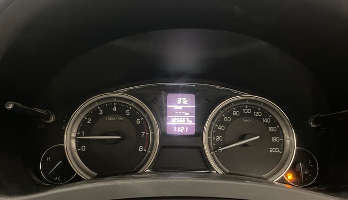 2016 Maruti Ciaz ZXI+, Petrol, Manual, 1,25,636 km, Odometer Image