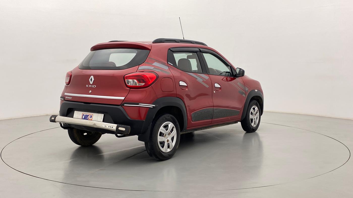 2017 Renault Kwid RXL, Petrol, Manual, 27,666 km, Right Back Diagonal