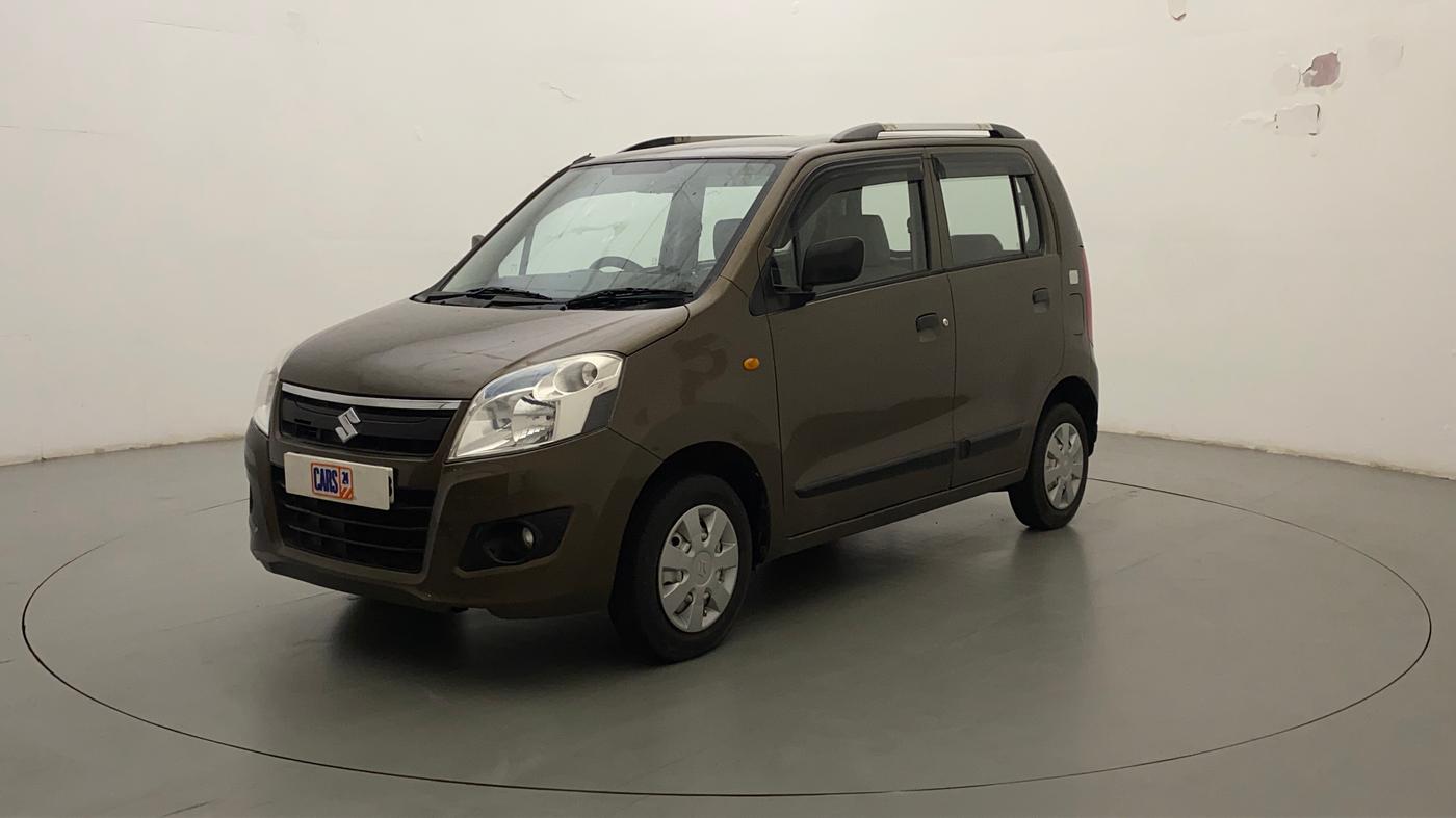 2014 Maruti Wagon R 1.0 LXI CNG, CNG, Manual, 71,685 km, Left Front Diagonal