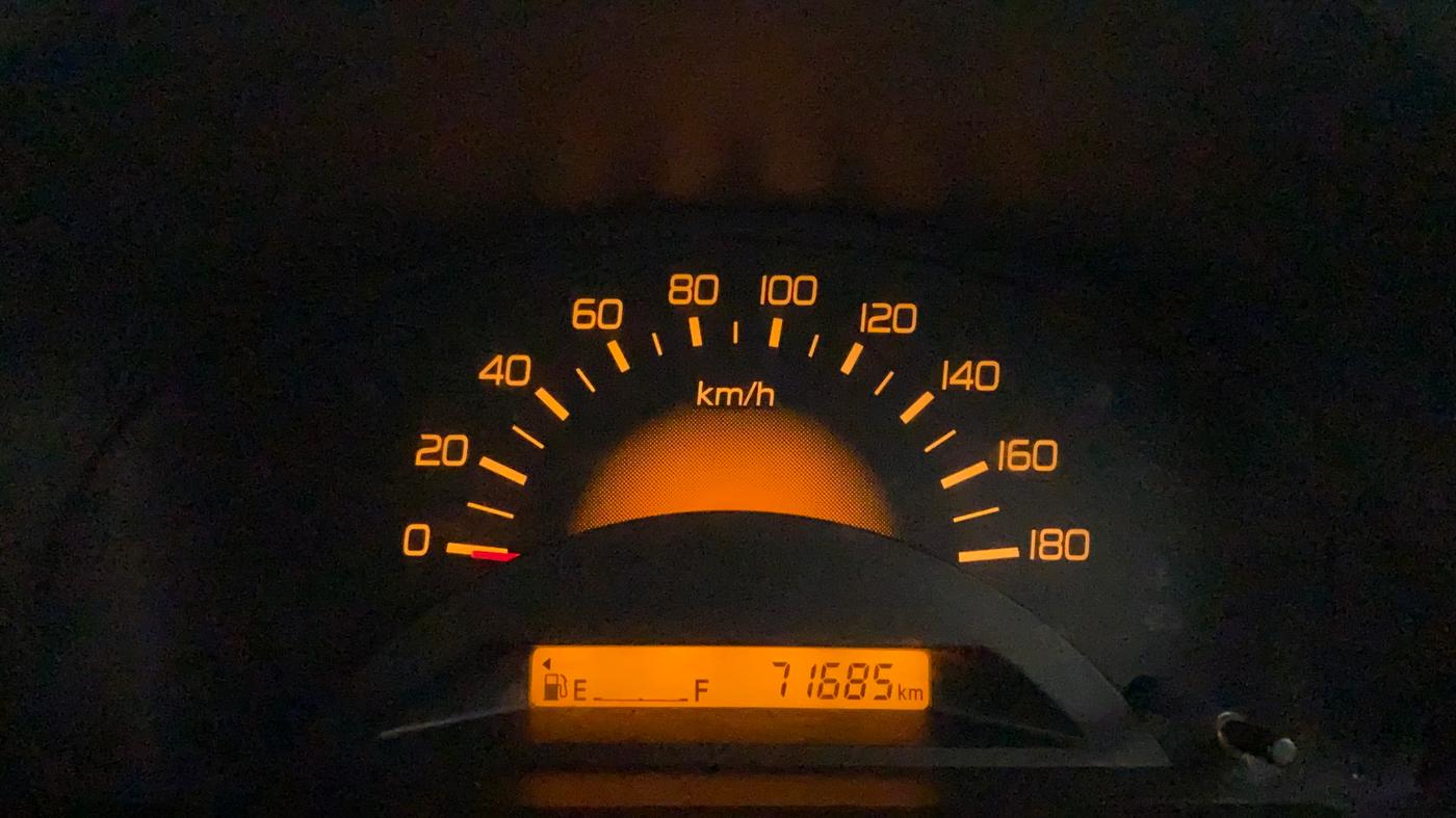 2014 Maruti Wagon R 1.0 LXI CNG, CNG, Manual, 71,685 km, Odometer Image