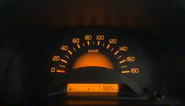 2014 Maruti Wagon R 1.0 LXI CNG, CNG, Manual, 71,685 km, Odometer Image