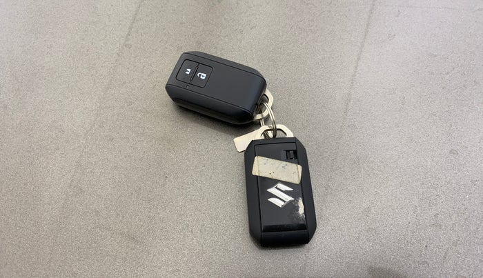 2019 Maruti Baleno ZETA CVT PETROL 1.2, Petrol, Automatic, 25,825 km, Key Close Up