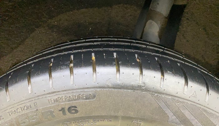 2019 Maruti Baleno ZETA CVT PETROL 1.2, Petrol, Automatic, 25,825 km, Left Rear Tyre Tread