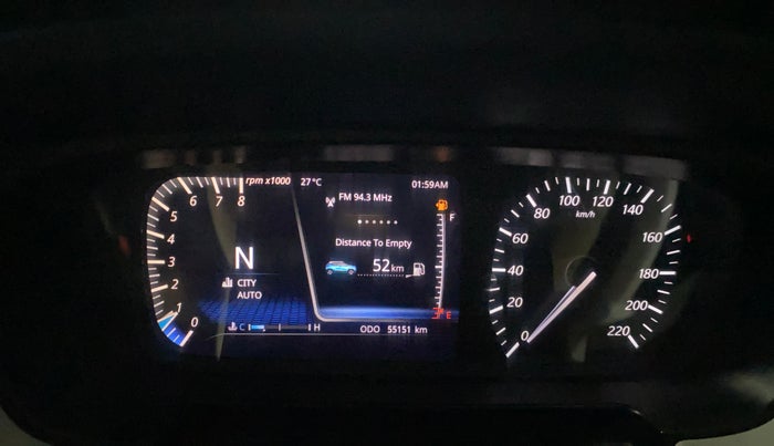2022 Tata PUNCH CREATIVE  AMT, Petrol, Automatic, 55,147 km, Odometer Image
