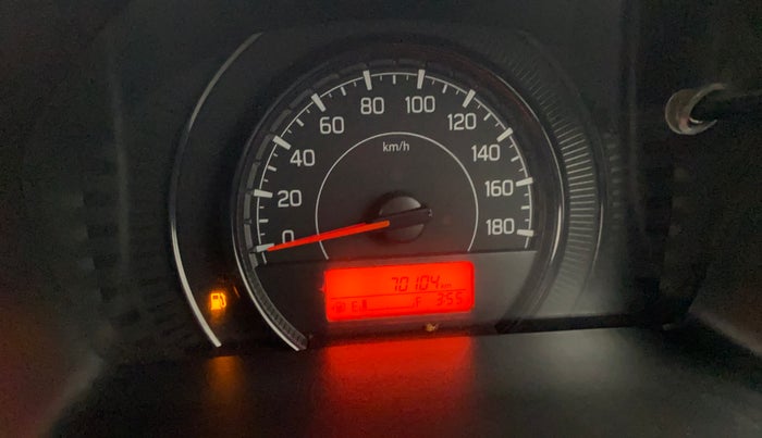 2022 Maruti New Wagon-R VXI 1.0, CNG, Manual, 70,104 km, Odometer Image