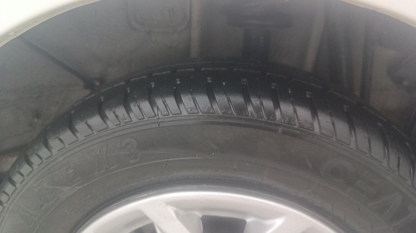 2019 Tata Tiago XZ PETROL, Petrol, Manual, 54,578 km, Left Rear Tyre Tread