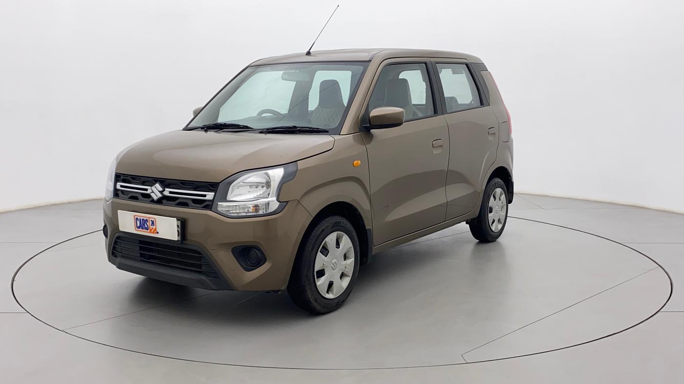 2019 Maruti New Wagon-R VXI 1.2, Petrol, Manual, 47,181 km, Left Front Diagonal