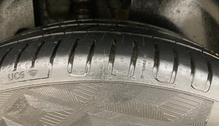 2020 KIA SELTOS HTX 1.5 PETROL, Petrol, Manual, 1,07,498 km, Right Rear Tyre Tread