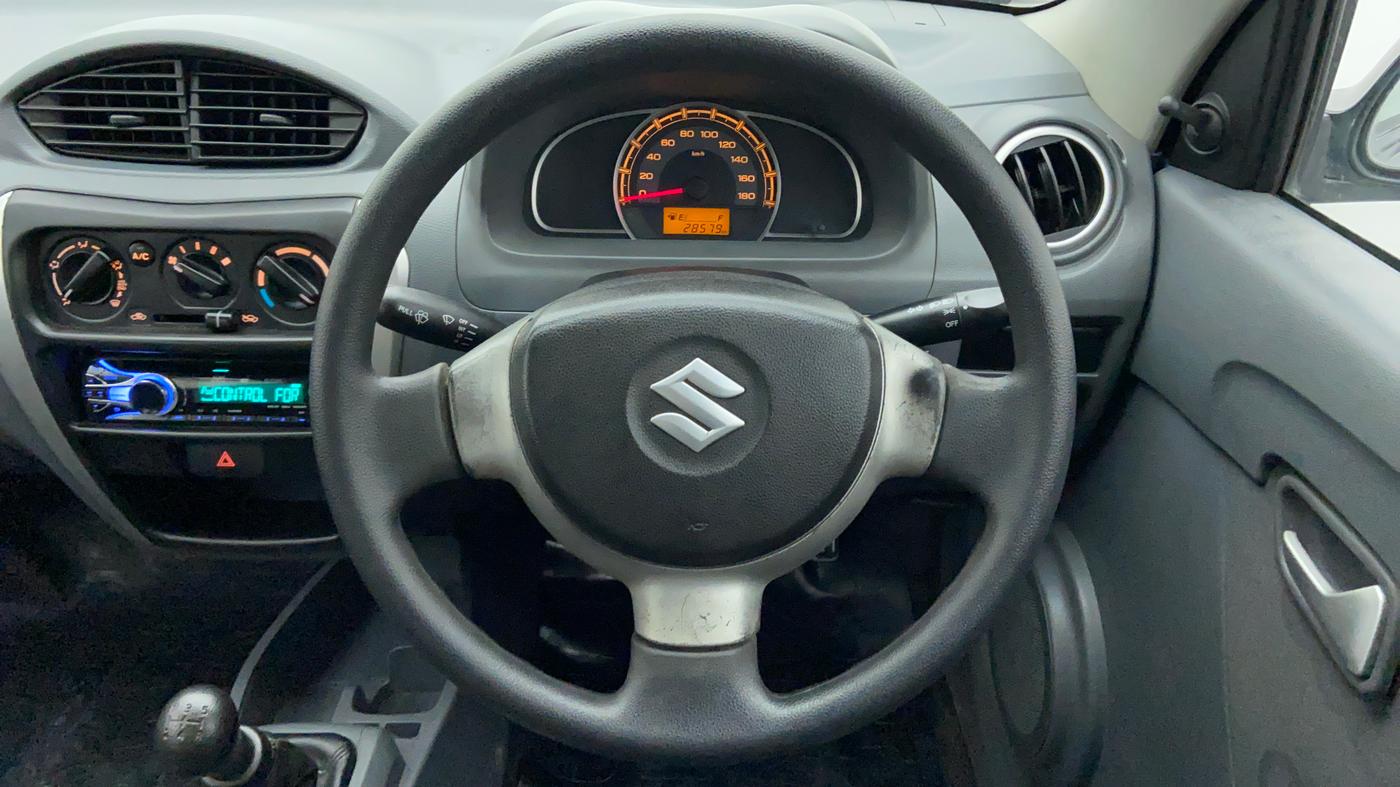 2014 Maruti Alto 800 LXI, Petrol, Manual, 28,635 km, Steering Wheel Close Up