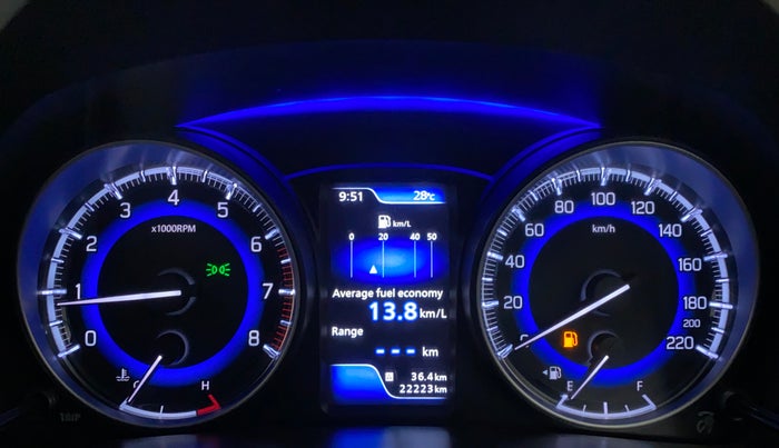 2020 Maruti Baleno ZETA PETROL 1.2, Petrol, Manual, 22,175 km, Odometer Image