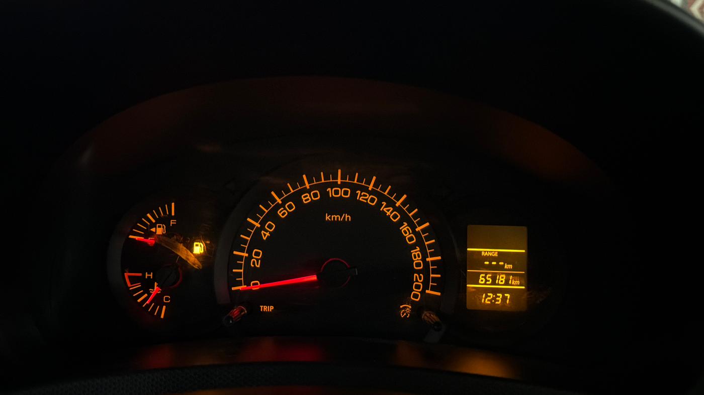 2017 Maruti Swift LXI, Petrol, Manual, 65,171 km, Odometer Image