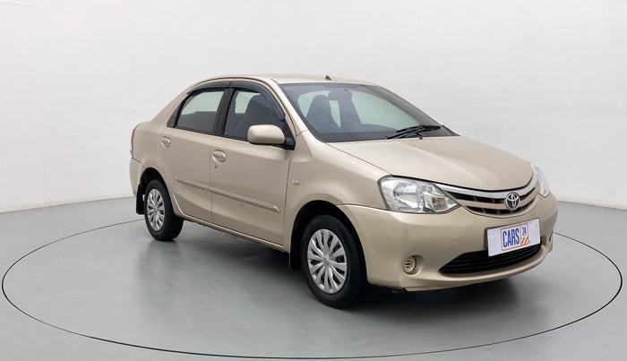 2011 Toyota Etios G, Petrol, Manual, 39,508 km, Right Front Diagonal