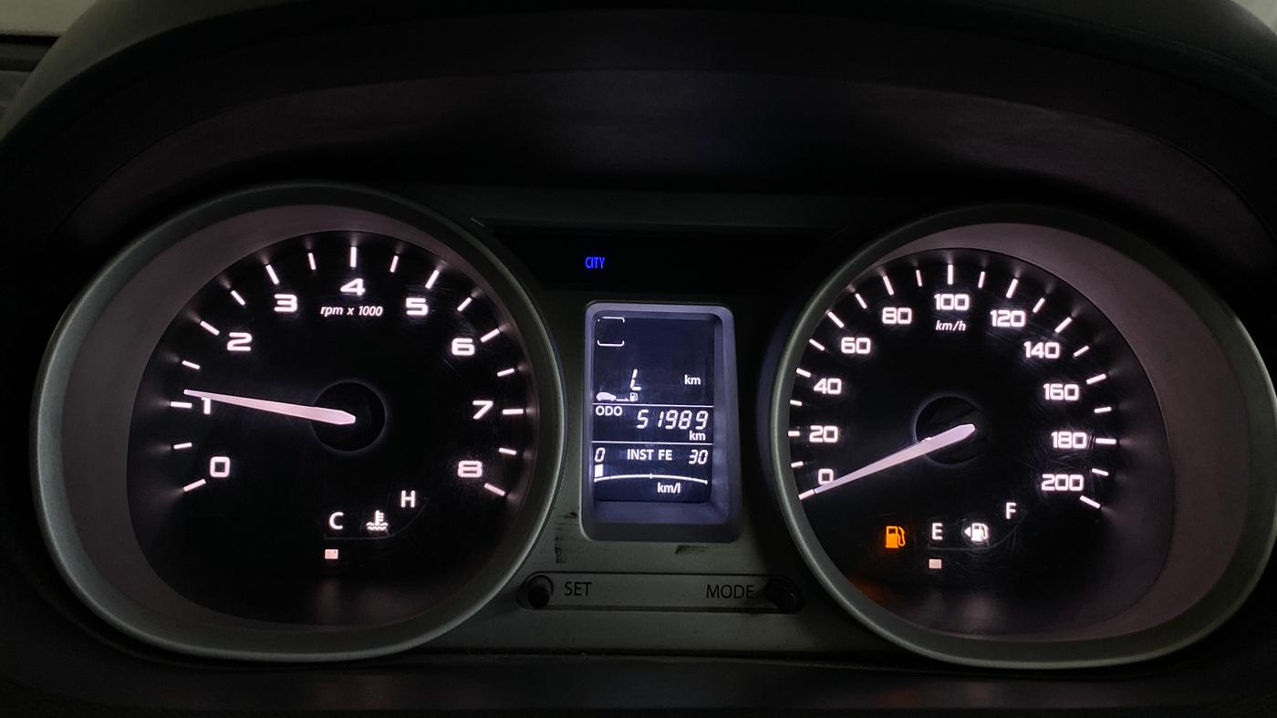 2016 Tata Tiago XZ PETROL, Petrol, Manual, 51,989 km, Odometer Image