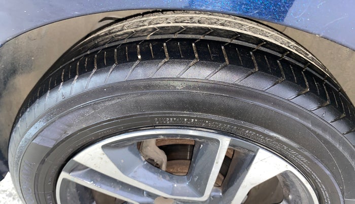 2021 Tata Tiago XZA PLUS PETROL, Petrol, Automatic, 34,912 km, Left Front Tyre Tread