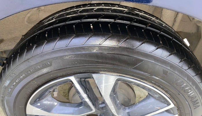 2021 Tata Tiago XZA PLUS PETROL, Petrol, Automatic, 34,912 km, Left Rear Tyre Tread