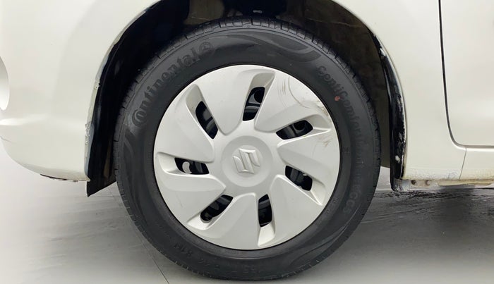 2014 Maruti Celerio VXI, Petrol, Manual, 83,895 km, Left Front Wheel