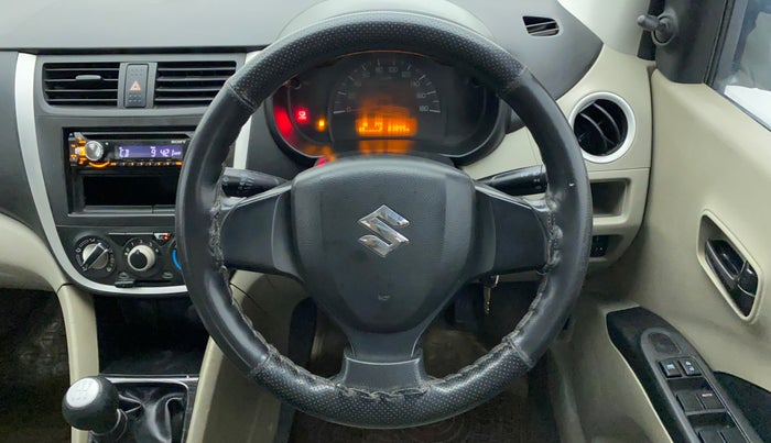 2014 Maruti Celerio VXI, Petrol, Manual, 83,895 km, Steering Wheel Close Up