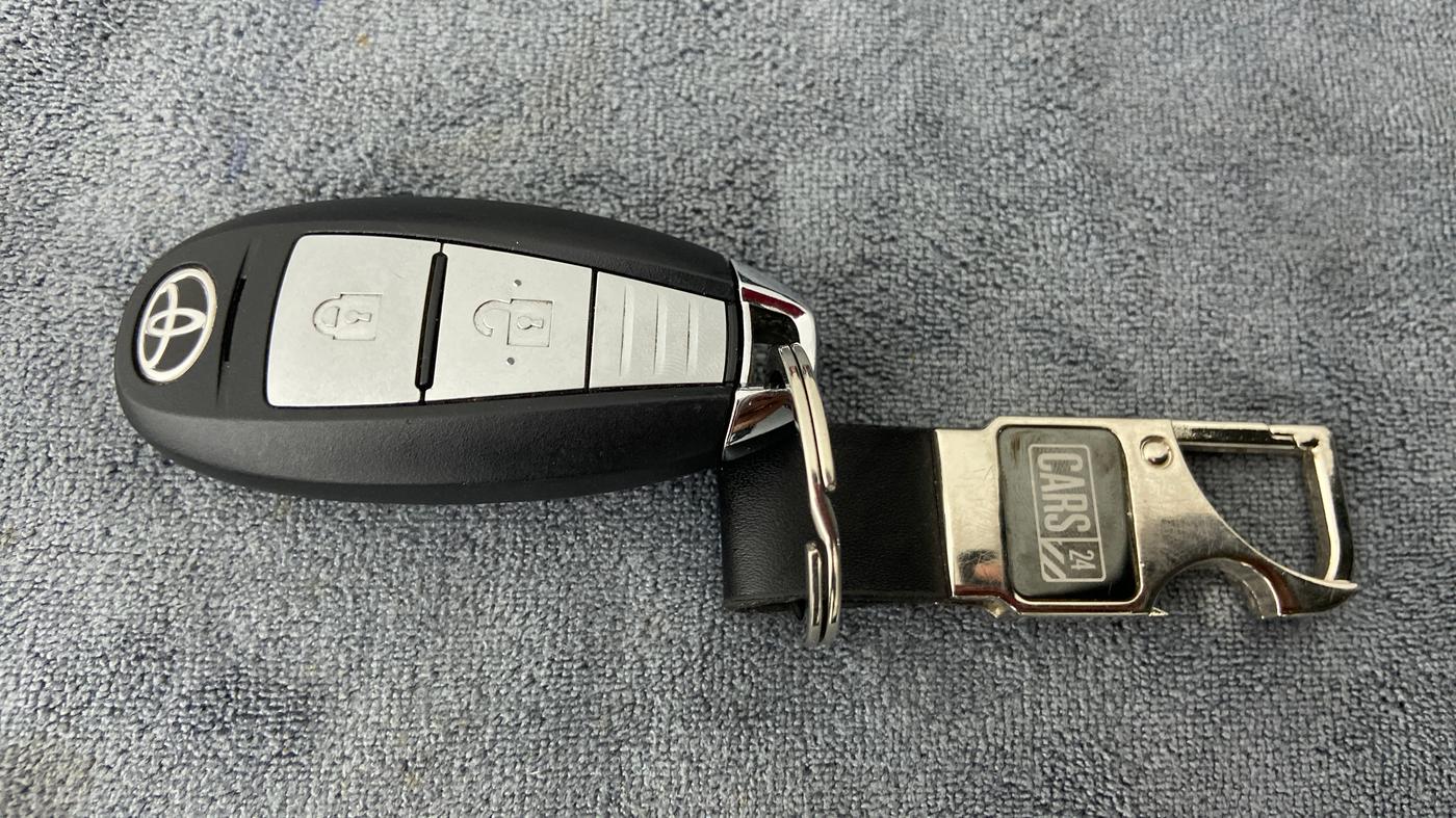 2021 Toyota URBAN CRUISER MID MT, Petrol, Manual, 10,221 km, Key Close Up