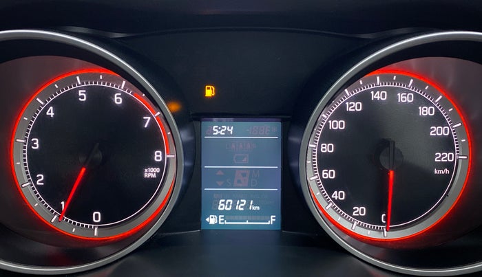 2018 Maruti Swift VXI, Petrol, Manual, 60,121 km, Odometer Image