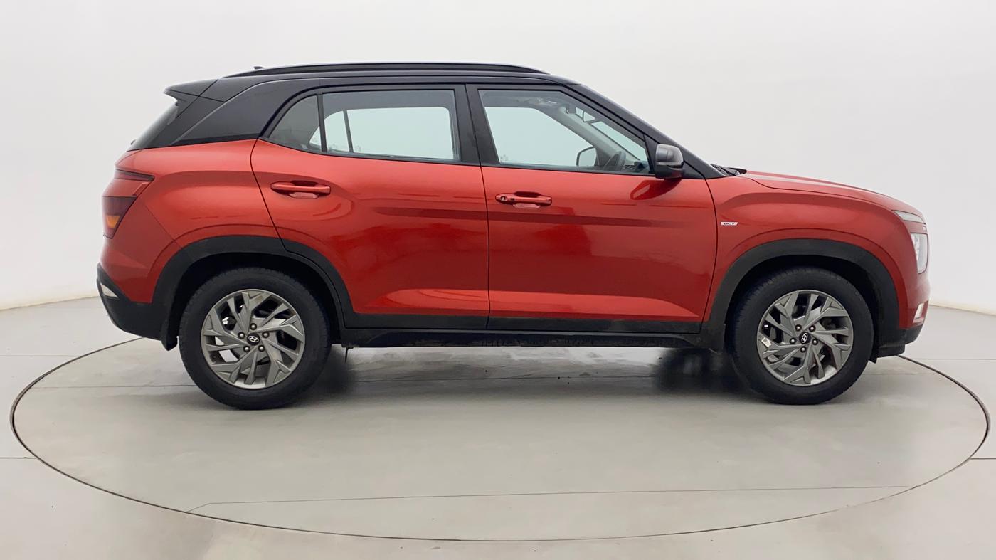 2020 Hyundai Creta SX (O) 1.4 TURBO DCT, Petrol, Automatic, 51,804 km, Right Side View