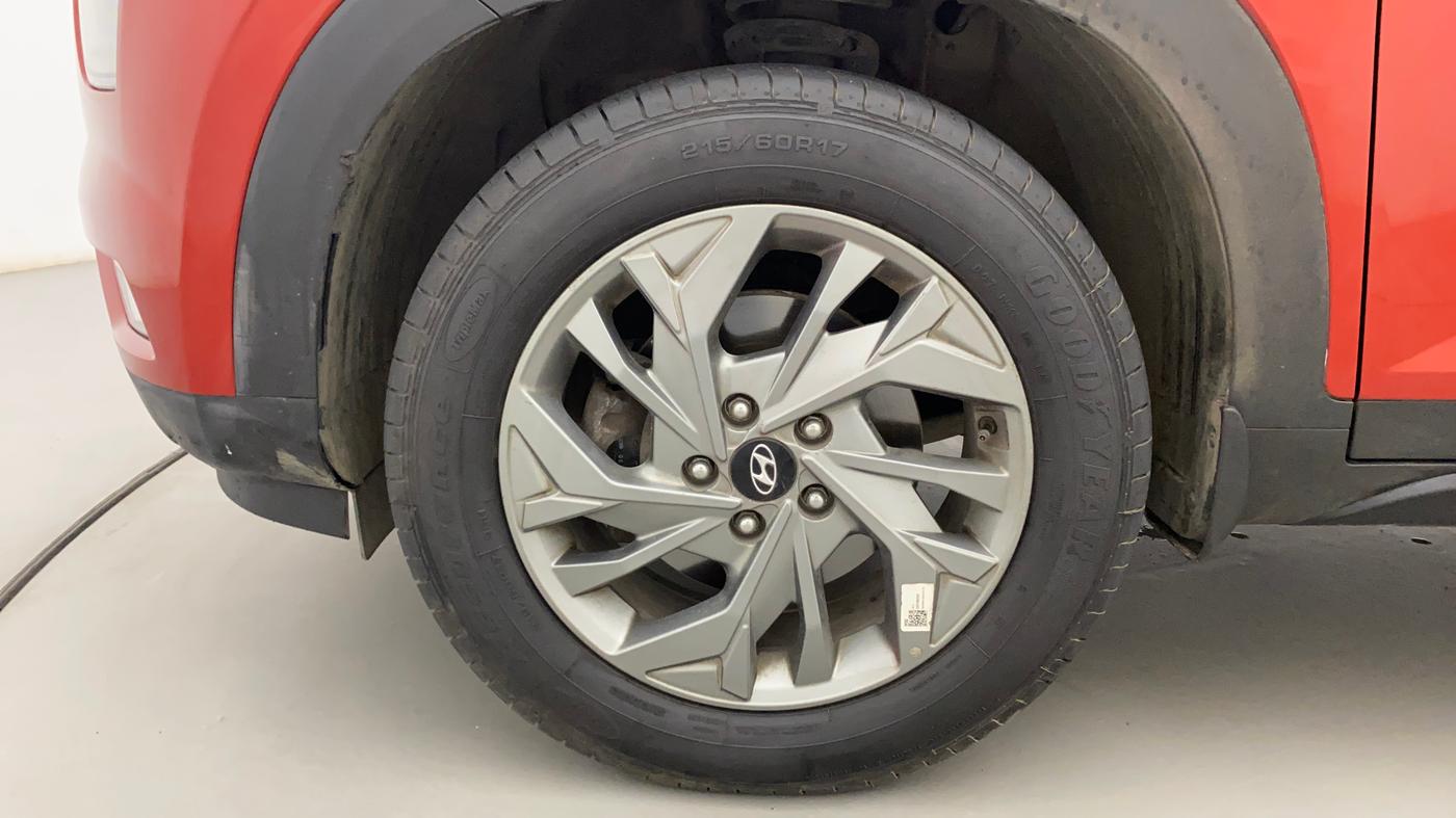 2020 Hyundai Creta SX (O) 1.4 TURBO DCT, Petrol, Automatic, 51,804 km, Left Front Wheel