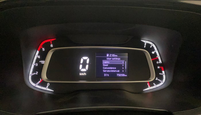 2022 KIA SONET HTX 1.5, Diesel, Manual, 73,207 km, Odometer Image