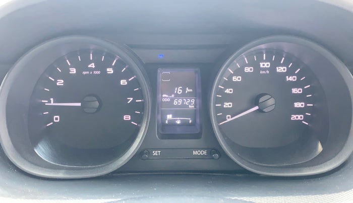 2016 Tata Tiago XT DIESEL, Diesel, Manual, 69,684 km, Odometer Image