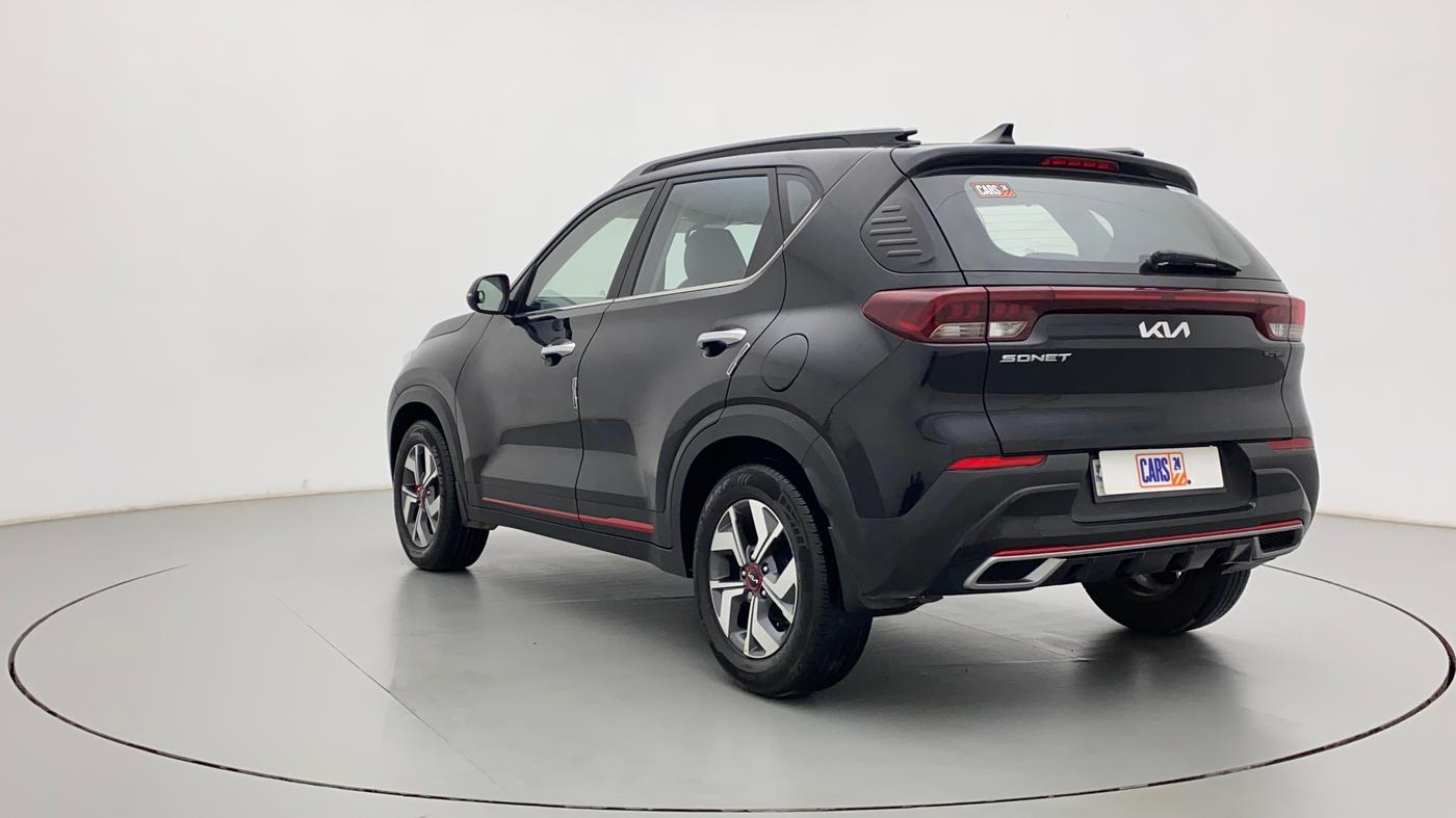 2022 KIA SONET GTX PLUS 1.5 AT, Diesel, Automatic, 27,166 km, Left Back Diagonal