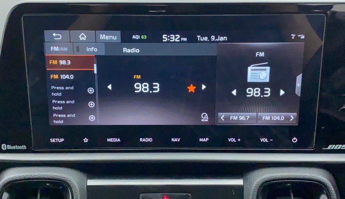 2022 KIA SONET GTX PLUS 1.5 AT, Diesel, Automatic, 27,166 km, Infotainment System