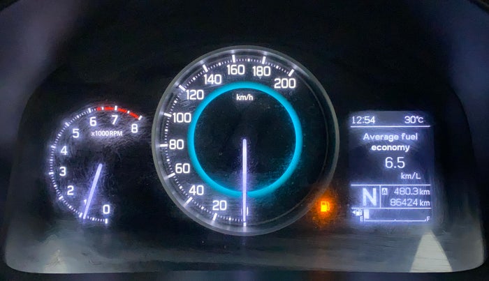 2017 Maruti IGNIS ZETA 1.2 AMT, Petrol, Automatic, 86,424 km, Odometer Image