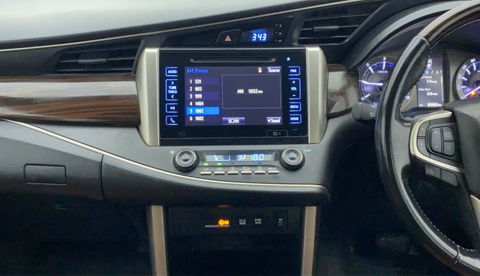 2017 Toyota Innova Crysta 2.8 ZX AT 7 STR, Diesel, Automatic, 85,182 km, Air Conditioner