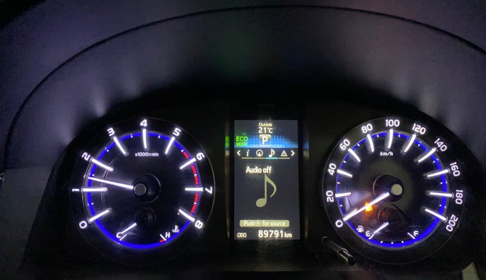 2019 Toyota Innova Crysta 2.7 ZX AT 7 STR, Petrol, Automatic, 89,791 km, Odometer Image