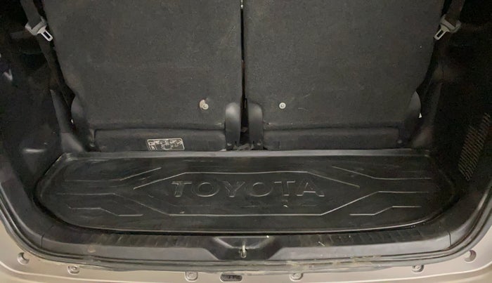 2019 Toyota Innova Crysta 2.7 ZX AT 7 STR, Petrol, Automatic, 89,791 km, Boot Inside