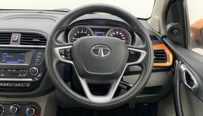 2016 Tata Tiago XZ PETROL, Petrol, Manual, 1,42,521 km, Steering Wheel Close Up