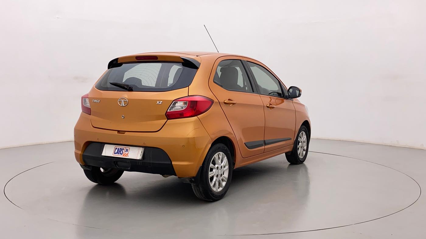 2016 Tata Tiago XZ PETROL, Petrol, Manual, 1,42,521 km, Right Back Diagonal