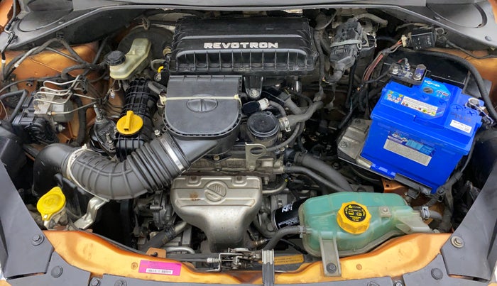 2016 Tata Tiago XZ PETROL, Petrol, Manual, 1,42,521 km, Open Bonet