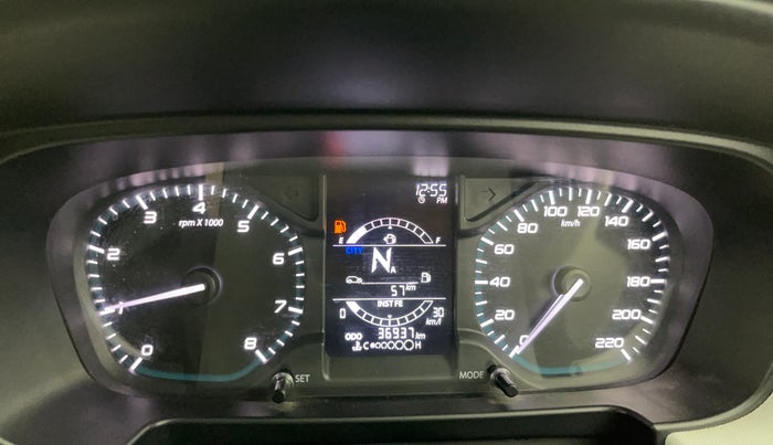 2022 Tata PUNCH ACCOMPLISHED AMT, Petrol, Automatic, 36,932 km, Odometer Image
