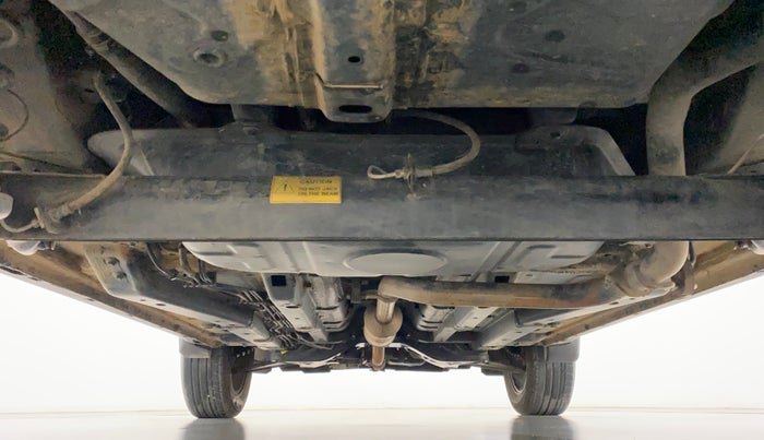 2019 Tata NEXON XZA PLUS PETROL, Petrol, Automatic, 7,358 km, Rear Underbody