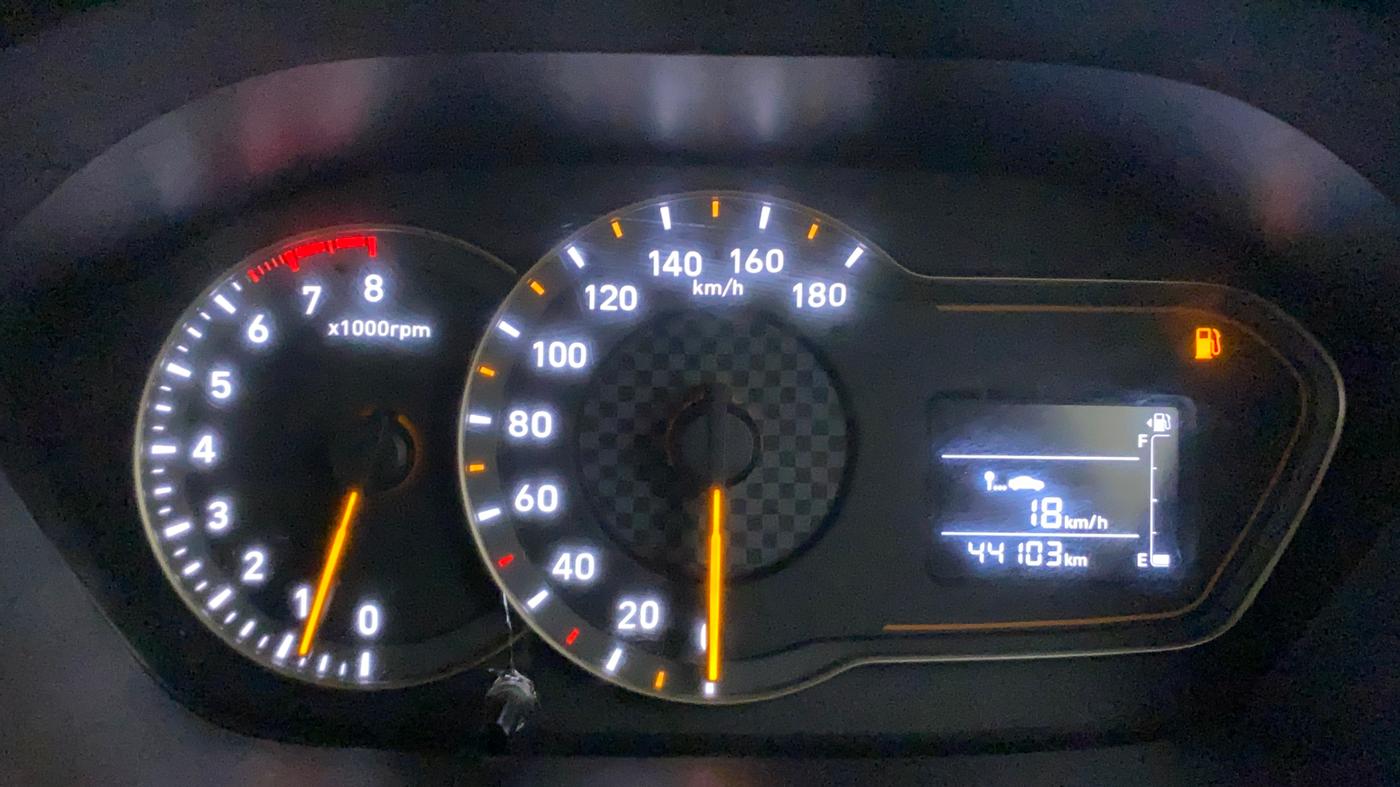 2019 Hyundai NEW SANTRO MAGNA, Petrol, Manual, 44,102 km, Odometer Image