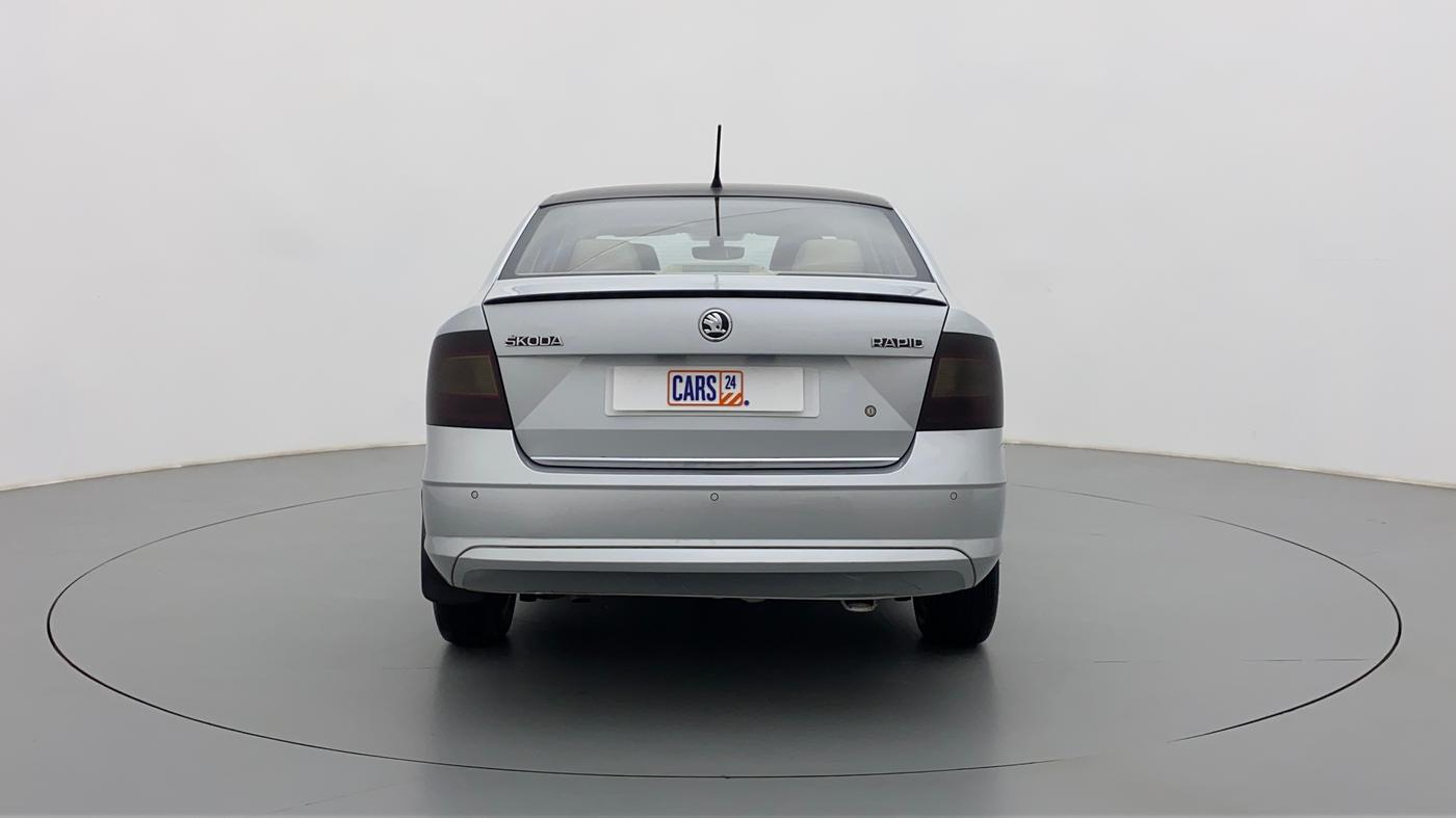 2017 Skoda Rapid Style 1.5 TDI AT, Diesel, Automatic, 85,145 km, Back/Rear