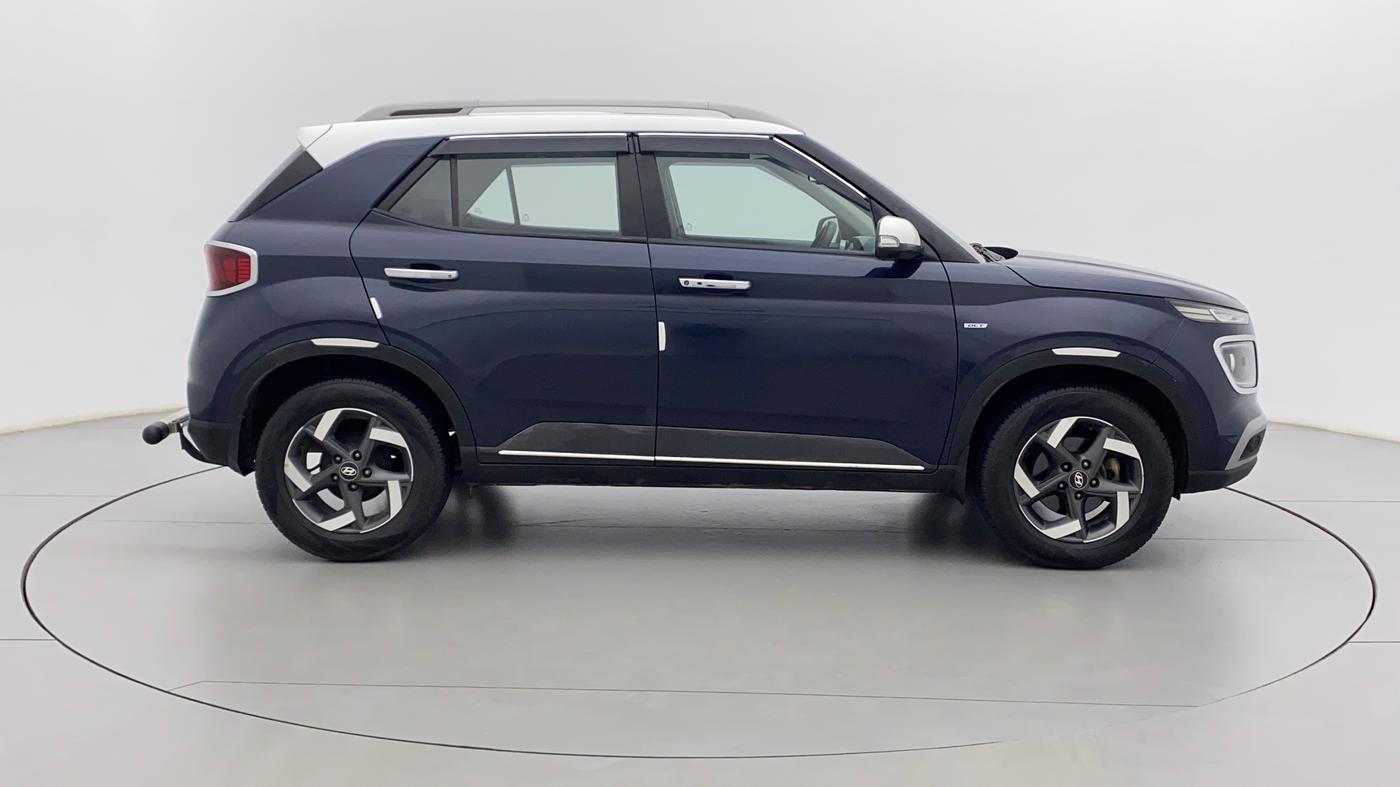 2019 Hyundai VENUE SX PLUS 1.0 TURBO DCT DUAL TONE, Petrol, Automatic, 63,282 km, Right Side View