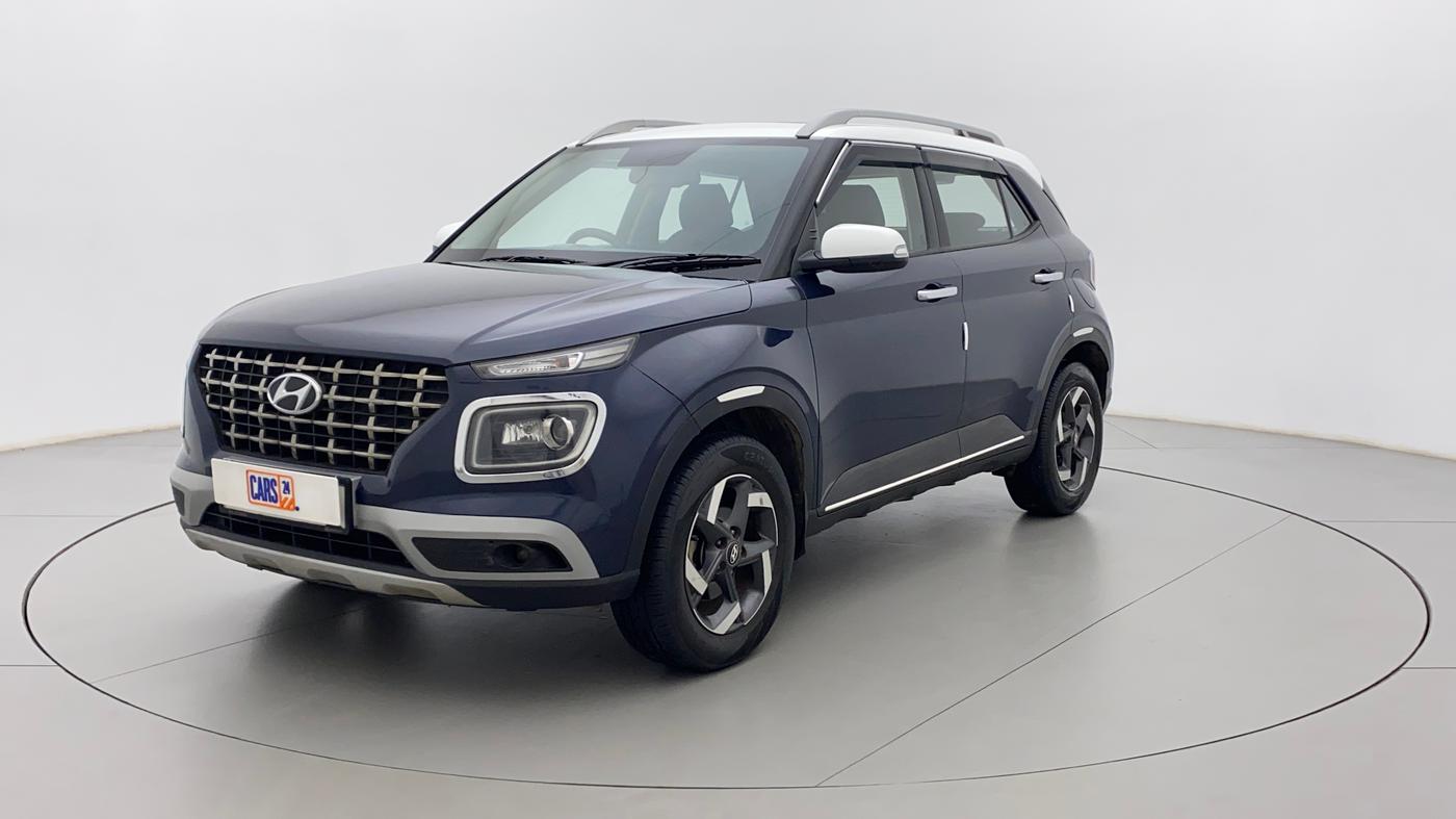 2019 Hyundai VENUE SX PLUS 1.0 TURBO DCT DUAL TONE, Petrol, Automatic, 63,282 km, Left Front Diagonal