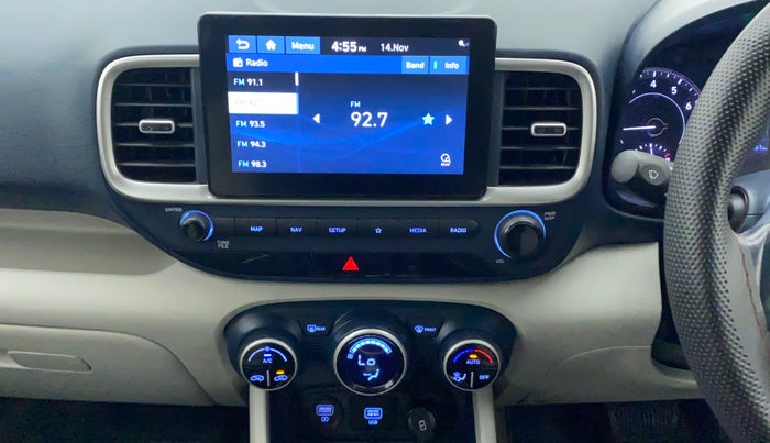 2019 Hyundai VENUE SX PLUS 1.0 TURBO DCT DUAL TONE, Petrol, Automatic, 63,282 km, Air Conditioner
