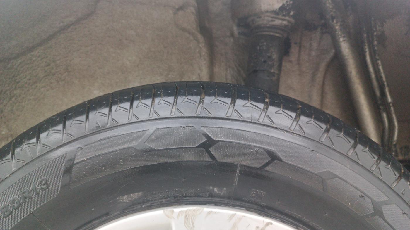 2021 Maruti New Wagon-R LXI CNG (O) 1.0, CNG, Manual, 97,928 km, Left Rear Tyre Tread