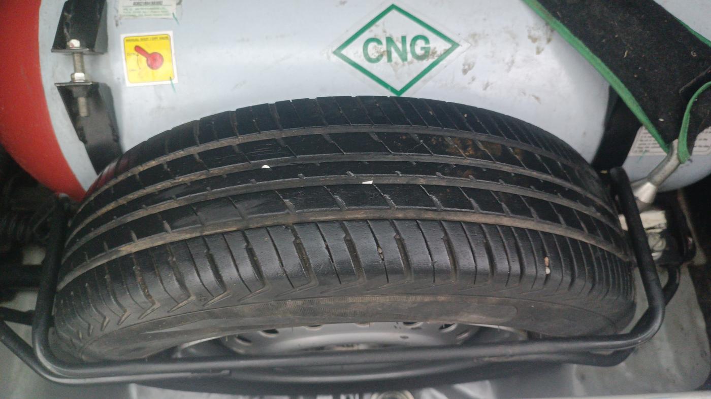 2021 Maruti New Wagon-R LXI CNG (O) 1.0, CNG, Manual, 97,928 km, Spare Tyre