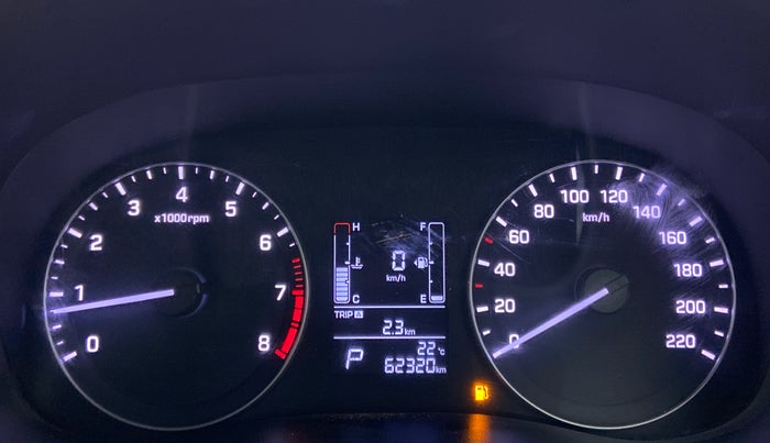 2018 Hyundai Creta SX AT 1.6 PETROL, Petrol, Automatic, 62,320 km, Odometer Image