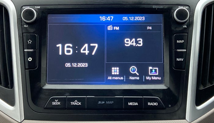 2018 Hyundai Creta SX AT 1.6 PETROL, Petrol, Automatic, 62,320 km, Infotainment System