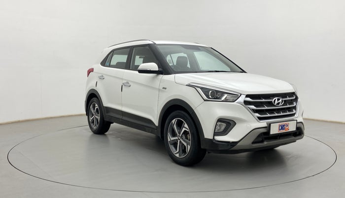 2018 Hyundai Creta SX AT 1.6 PETROL, Petrol, Automatic, 62,320 km, Right Front Diagonal