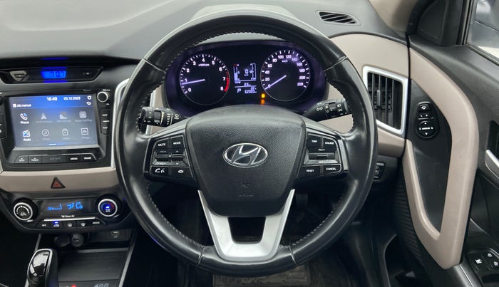 2018 Hyundai Creta SX AT 1.6 PETROL, Petrol, Automatic, 62,320 km, Steering Wheel Close Up